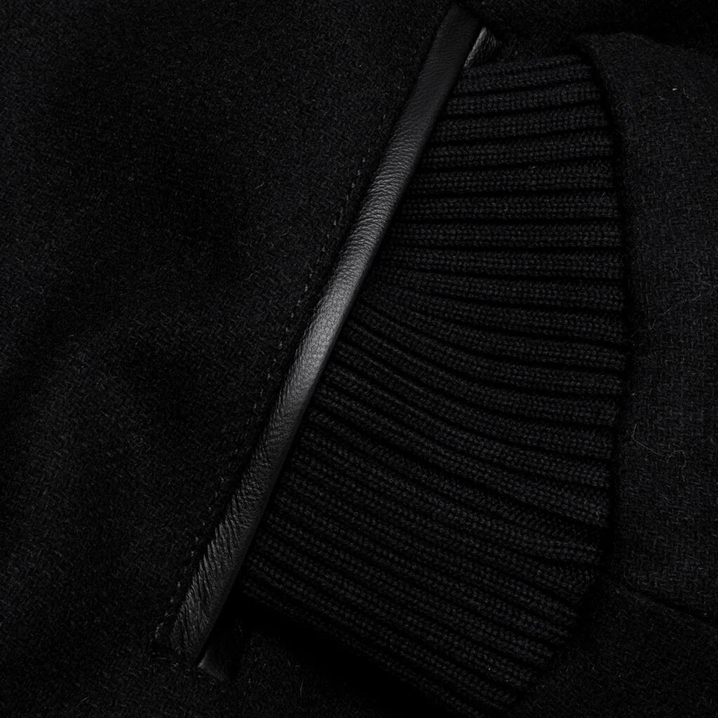Not Movie Quality Varsity Jacket Black