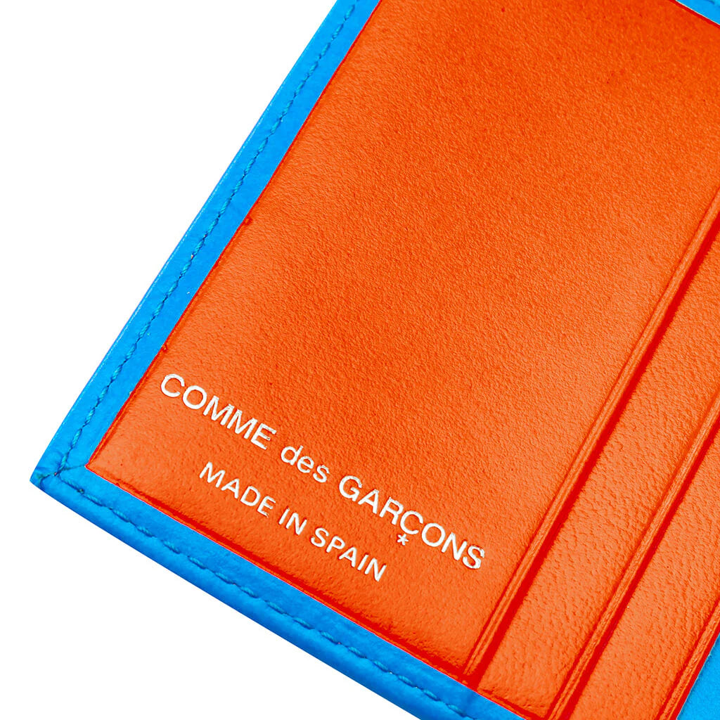 SA0641SF Super Fluo Wallet Blue Green
