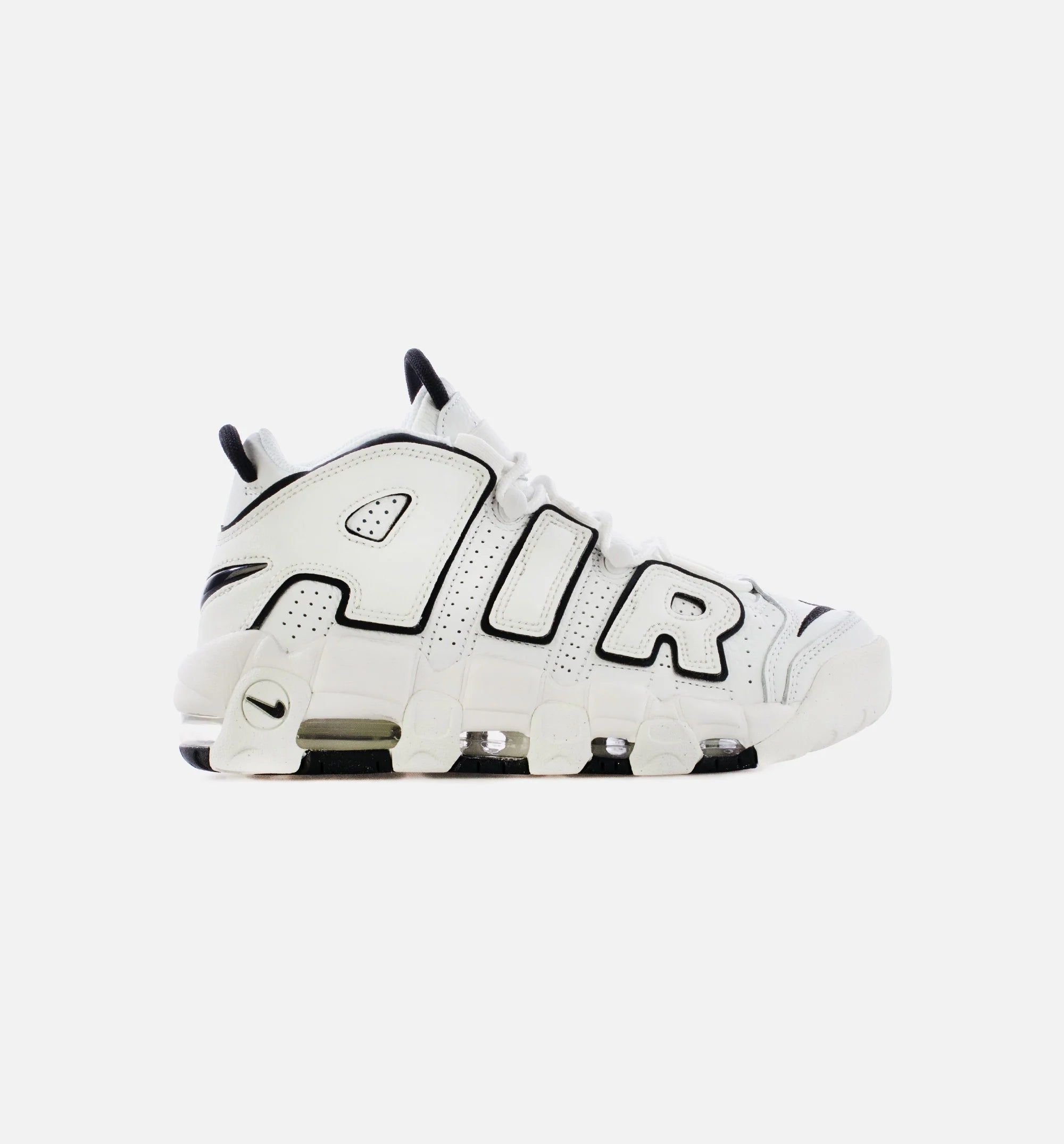 Air More Uptempo Womens Lifestyle Shoe Black White