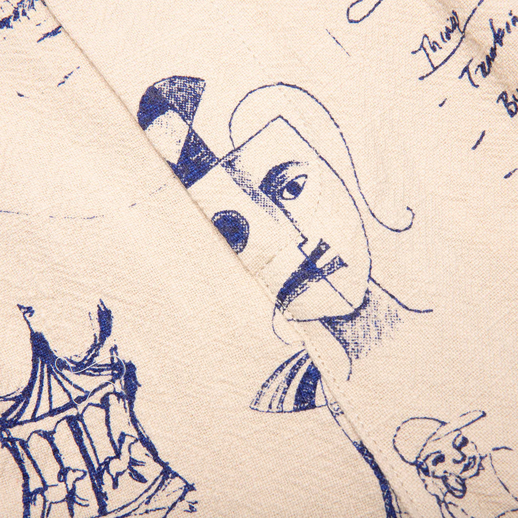 Doodles Linen Pants Tan