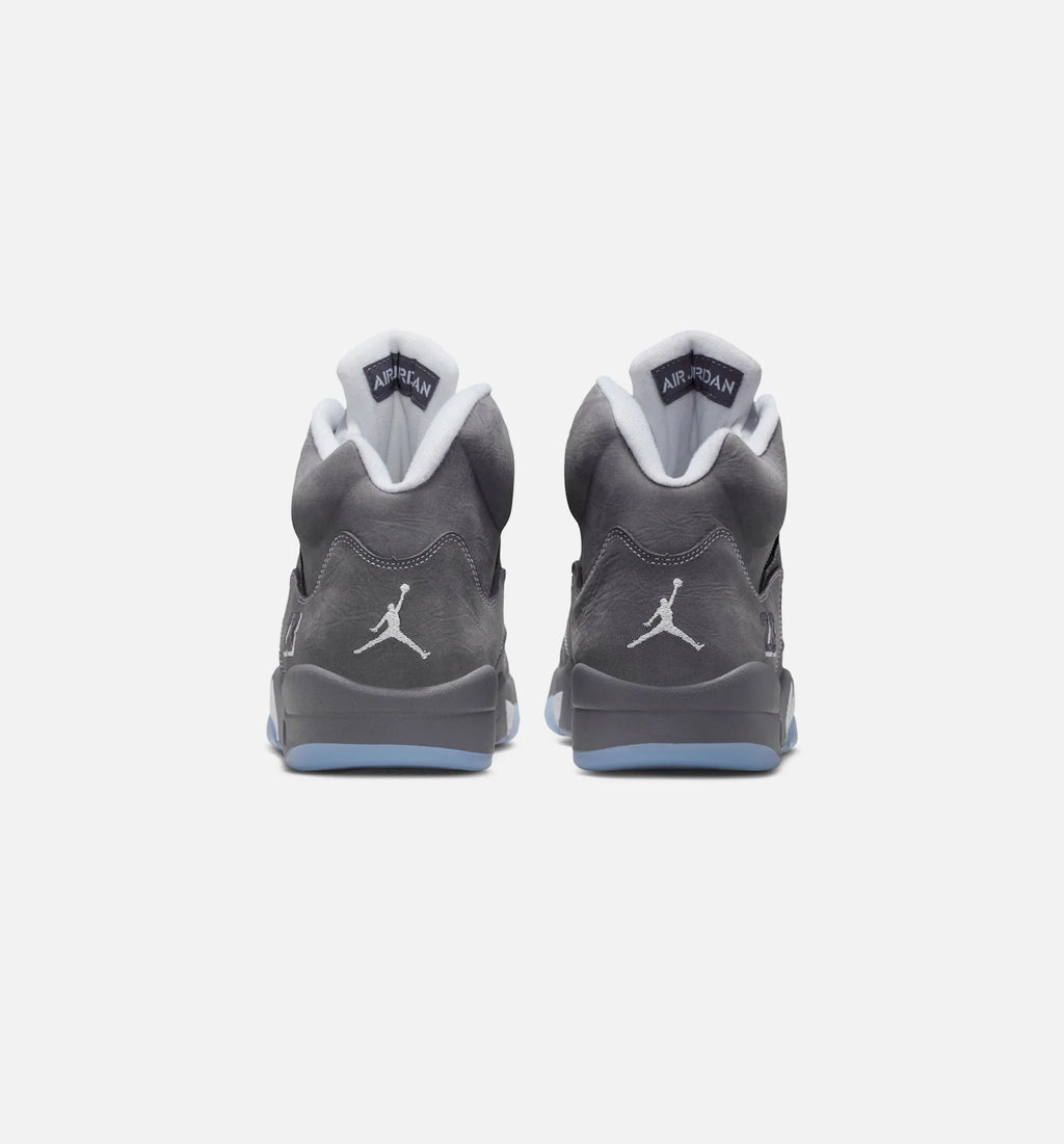 Air Jordan 5 Retro Wolf Grey Mens Lifestyle Shoe Light Graphite White Wolf Grey Limit One Per Customer