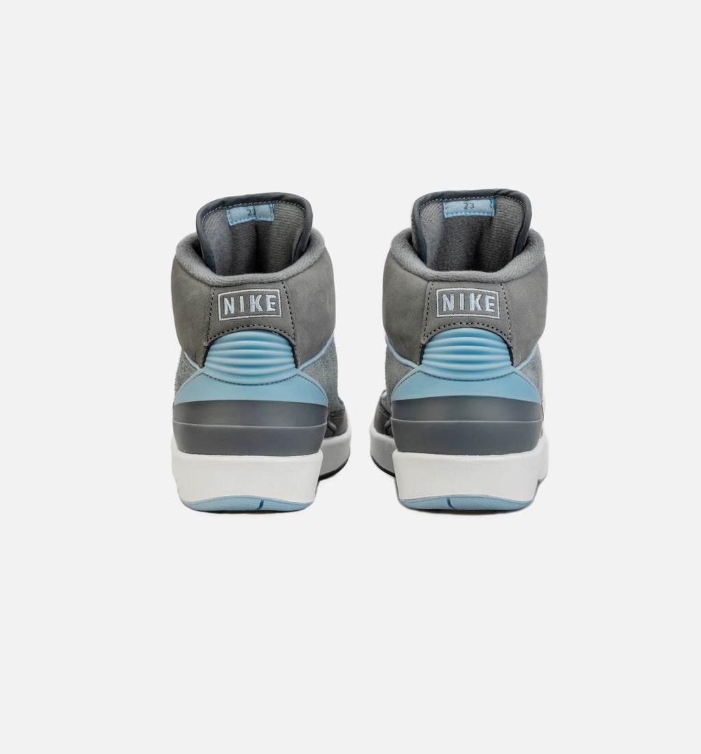 Air Jordan 2 Retro Cool Grey Womens Lifestyle Shoe Grey Blue