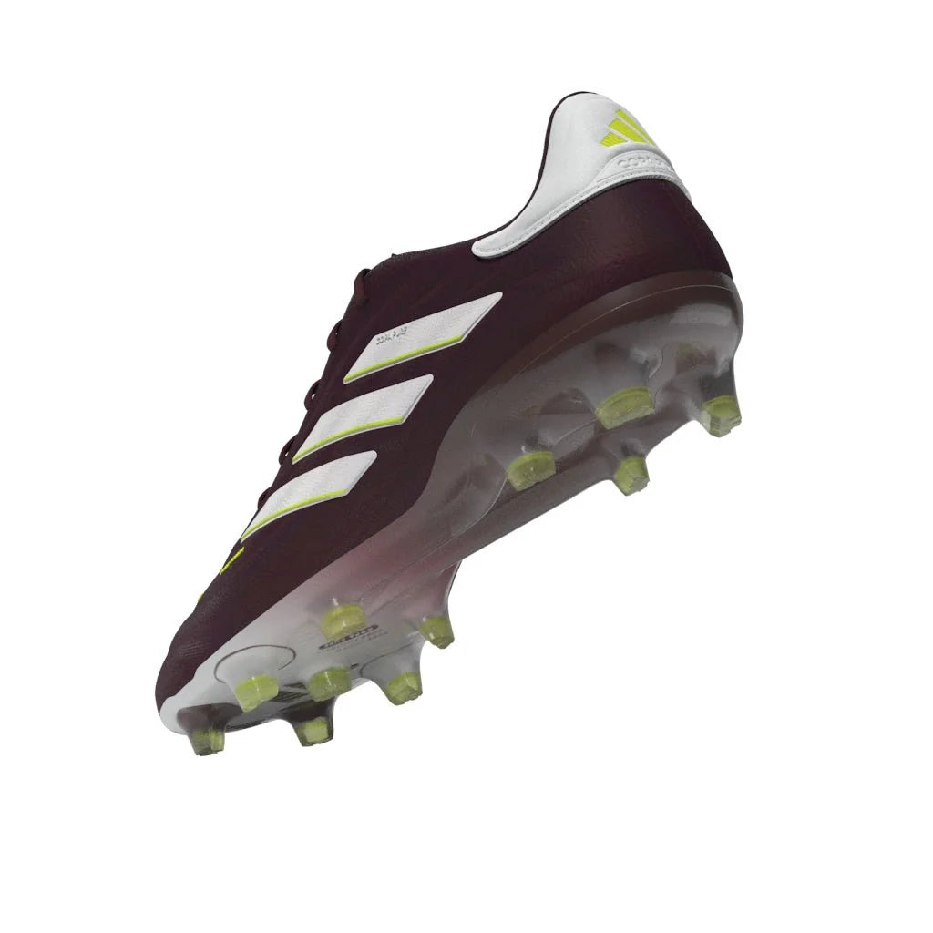 adidas Copa Pure 2 Elite FG Firm Ground Soccer Cleats Shadow Red White Solar Yellow