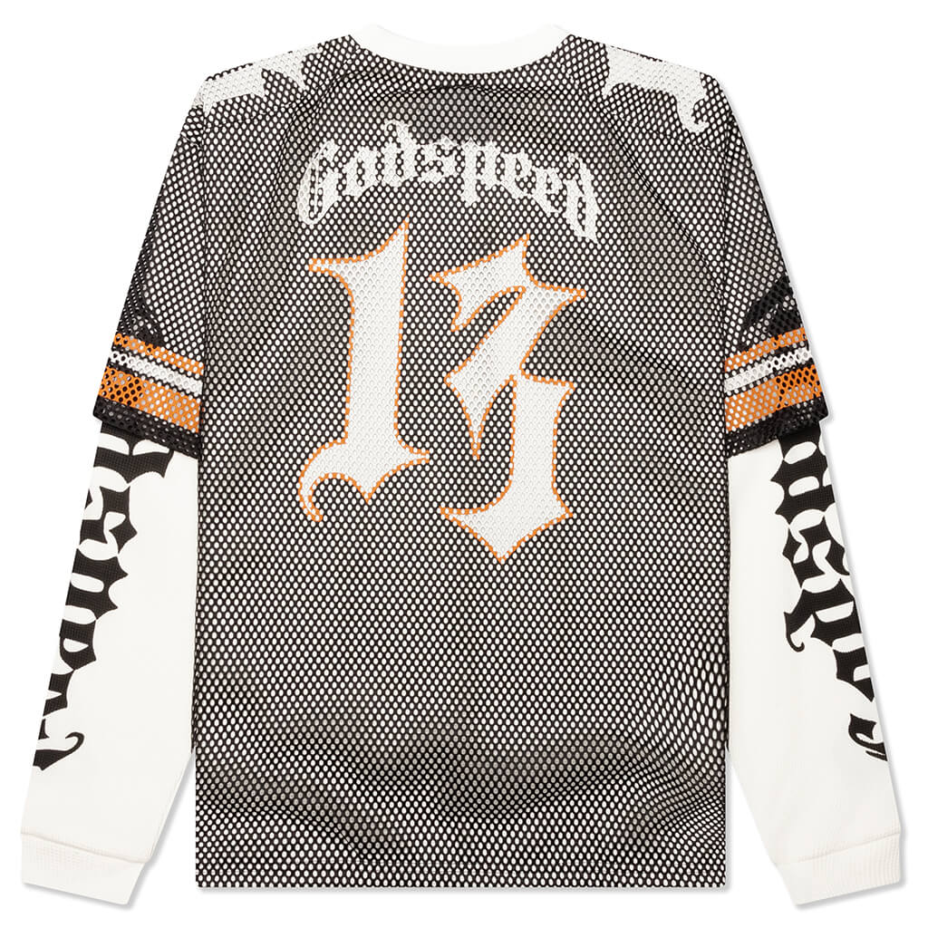 TD Layered Jersey Black White Orange