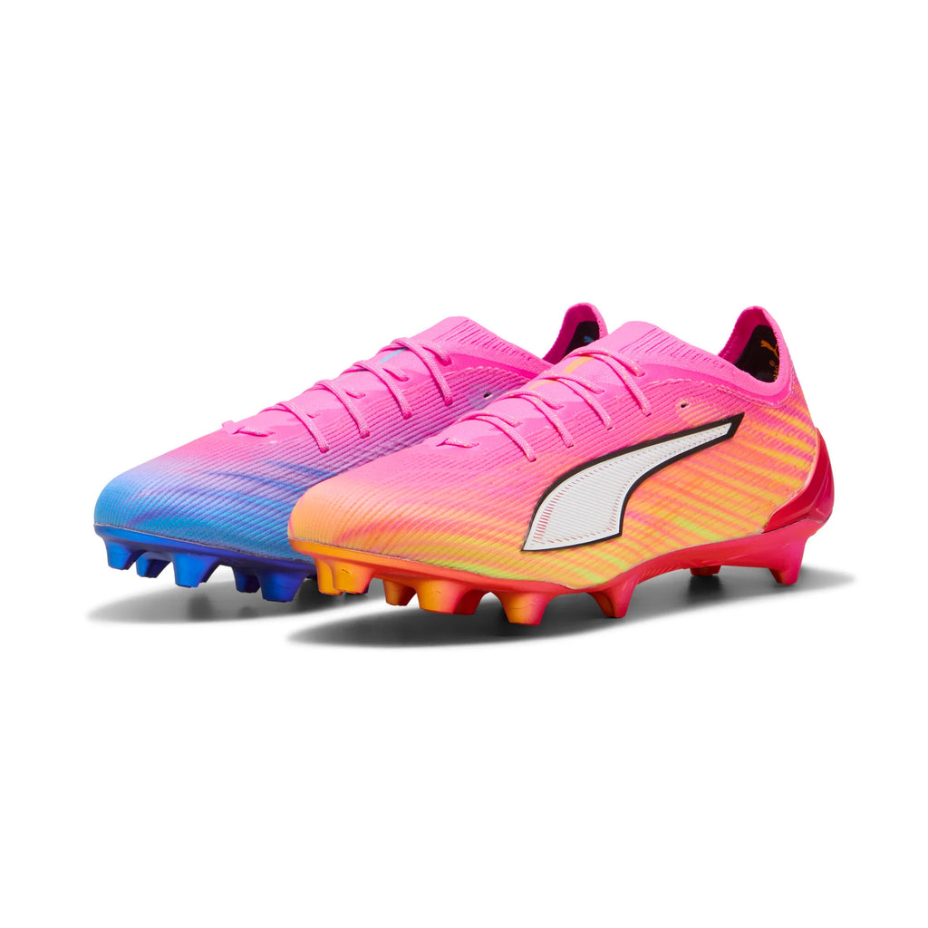 PUMA Ultra 6 Ultimate FG Firm Ground Mens Soccer Cleats Pink White