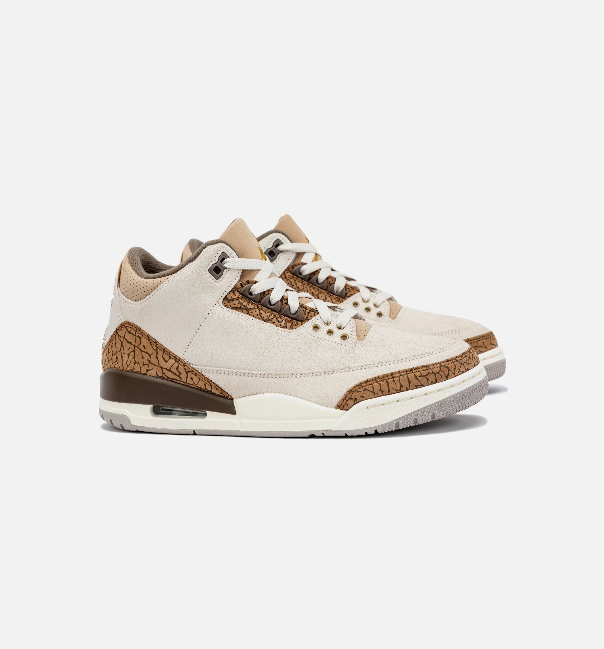 Air Jordan 3 Retro Palomino Mens Lifestyle Shoe Light Orewood Brown Palomino