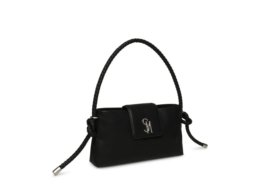 Bolso Steve Madden Brooks Negro Plata para Mujer