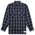 Clan Tartan L S Check Shirt Gray
