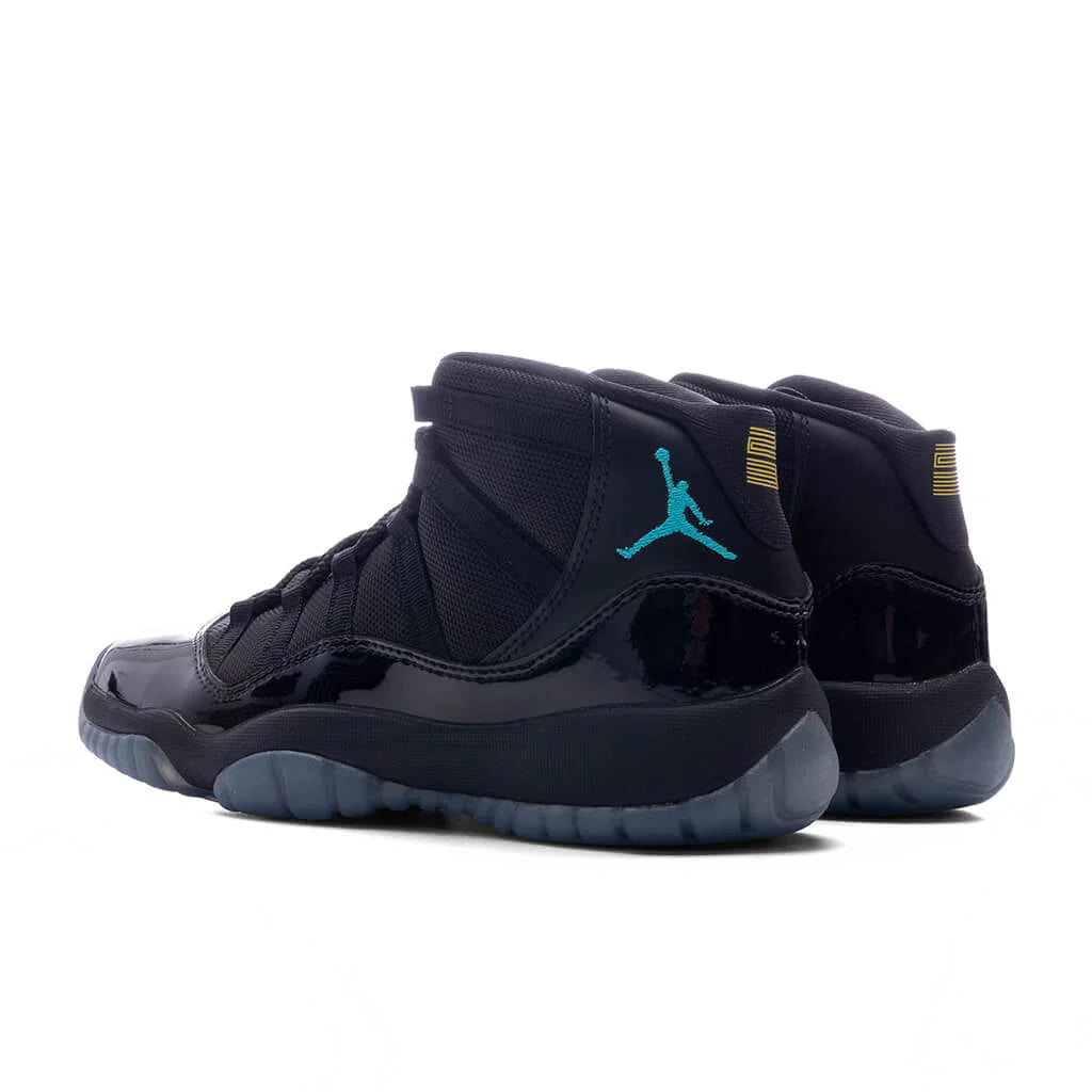 Air Jordan 11 Retro Gamma GS Black Gamma Blue Varsity Maize
