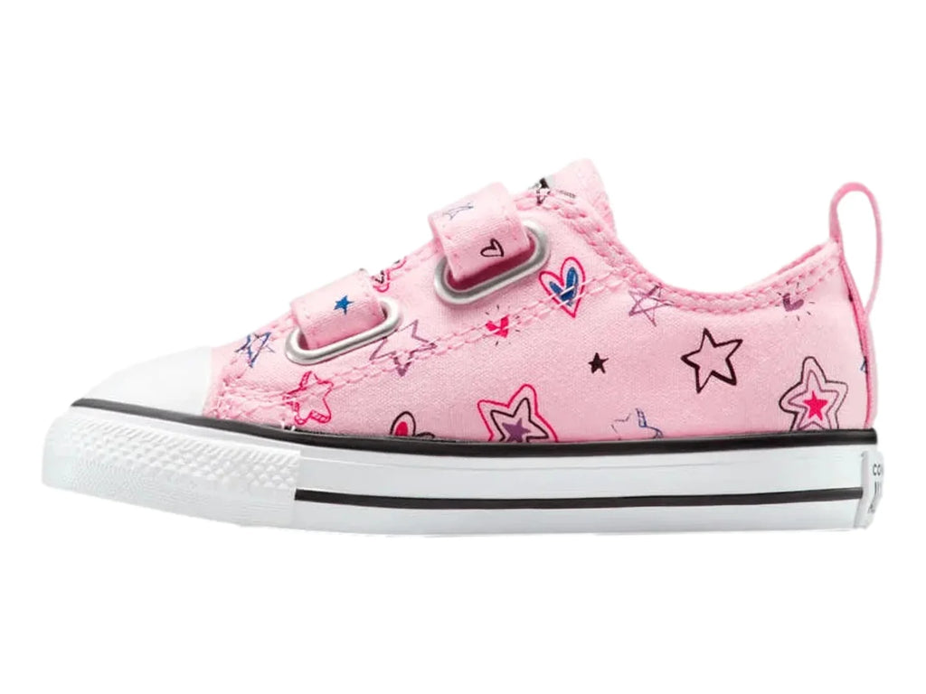 Tenis Converse Chuck Taylor All Star Doodles Rosa para Niña