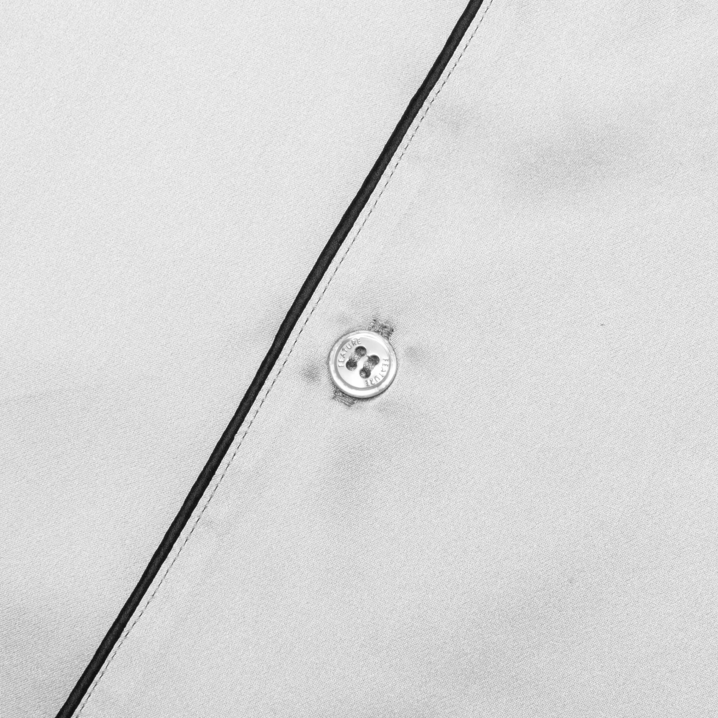 Baptiste Silk Shirt Silver