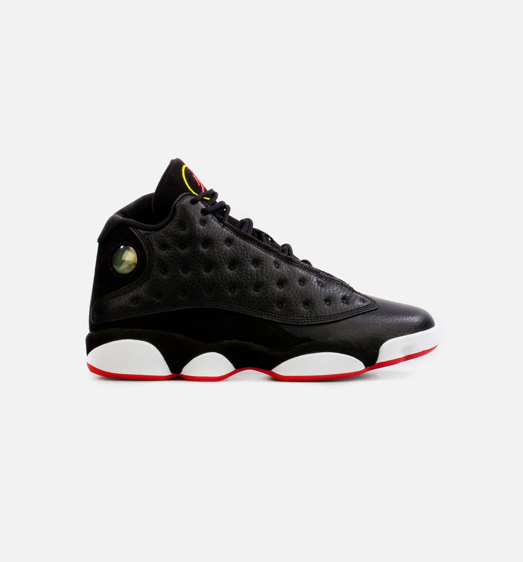 Air Jordan 13 Retro Playoffs Mens Lifestyle Shoe Black
