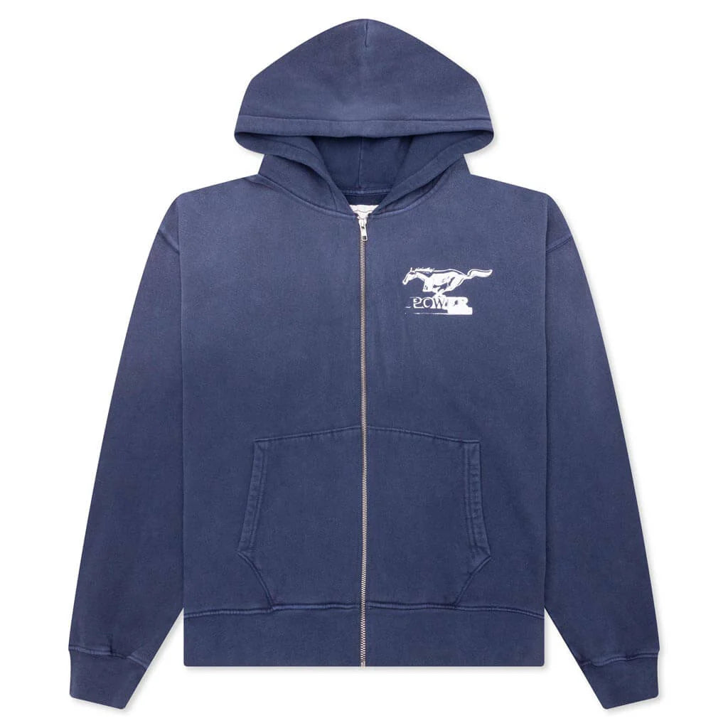 Mustang Cross Sweatshirt Washed Navy
