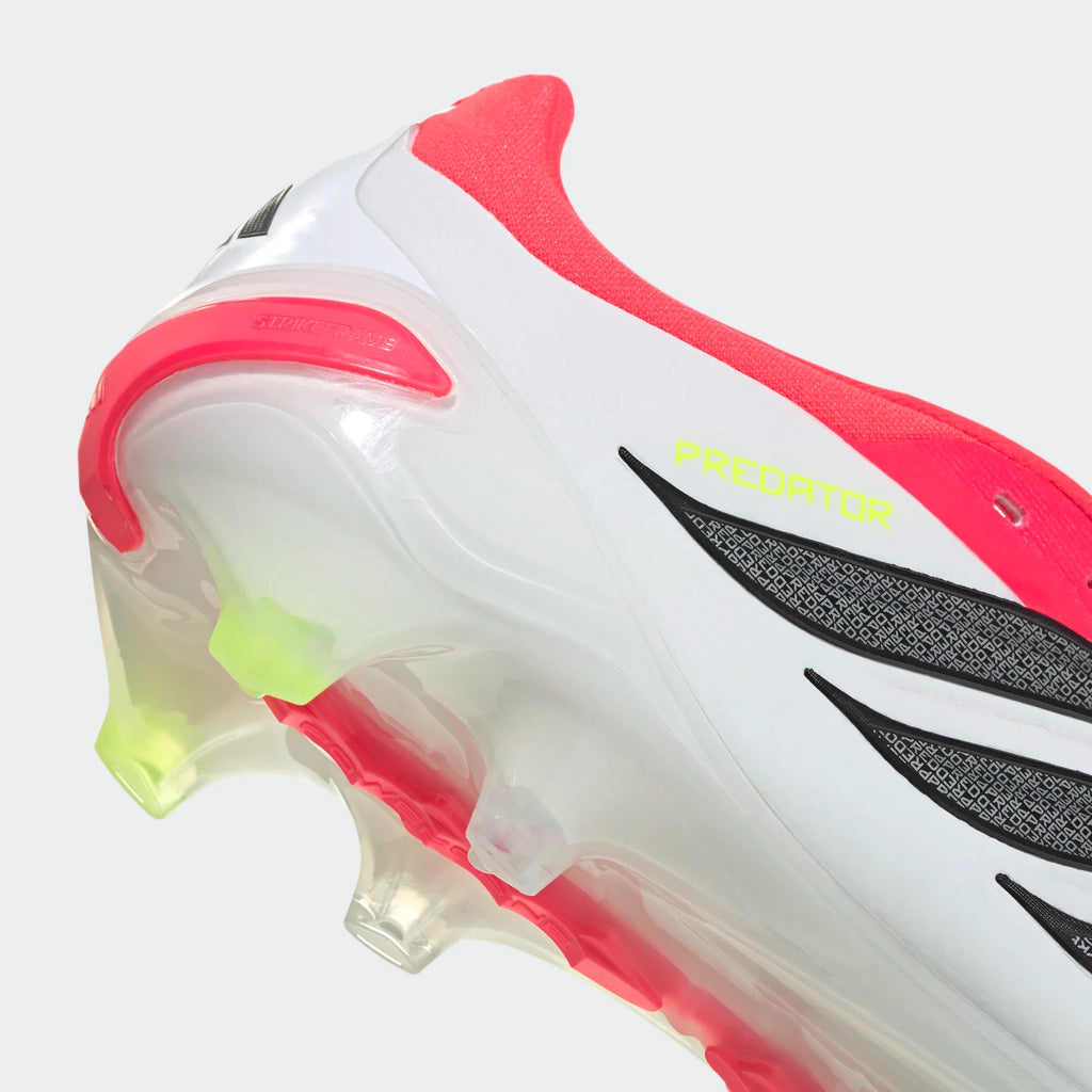 adidas Predator Pro Fold Over Tongue FG Firm Ground Mens Soccer Cleats Lucid Red Black White