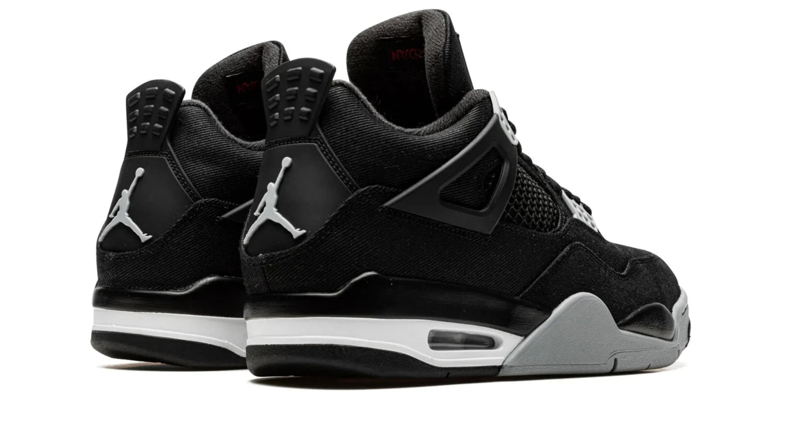Air Jordan 4 Black Canvas
