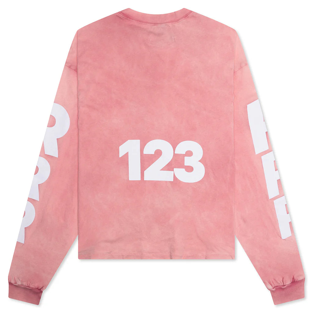 USO 123 Garden L S Tee Pink