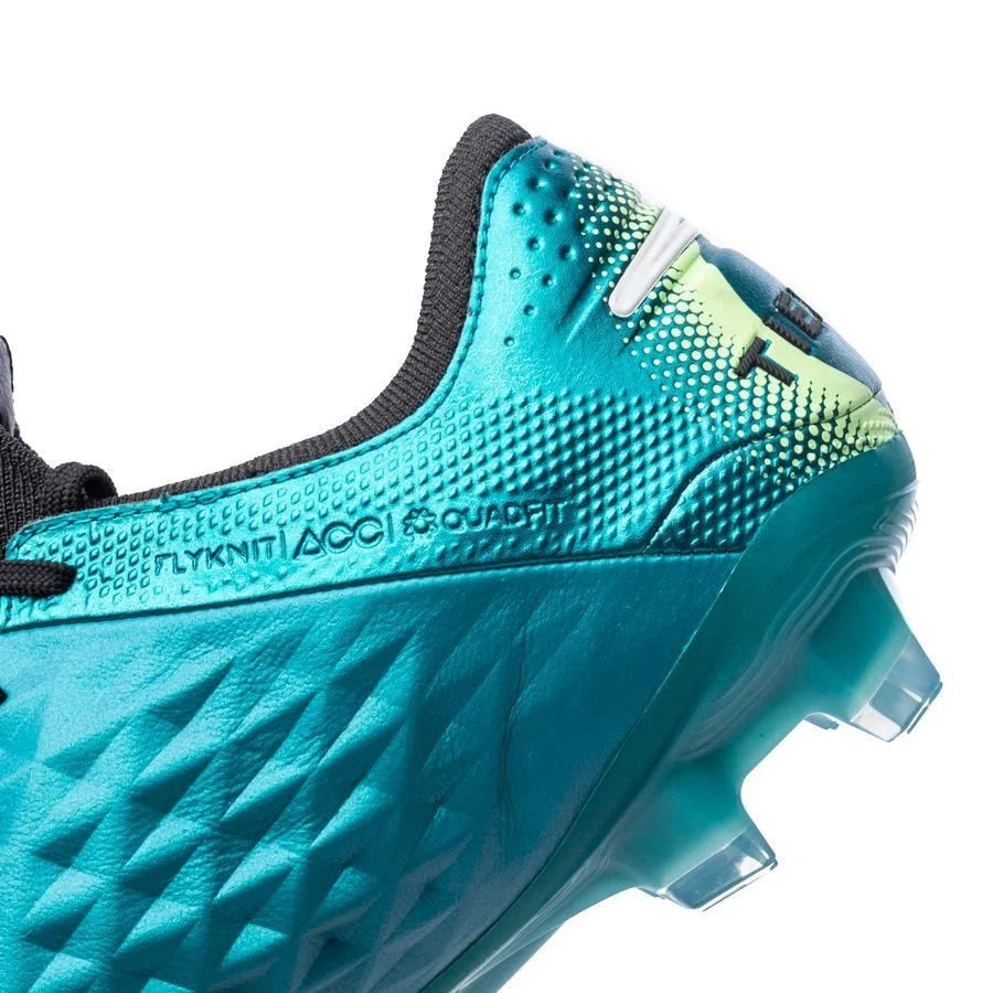 Nike Legend 8 Elite FG Firm Ground Soccer Cleats Aquamarine White Lime Glow