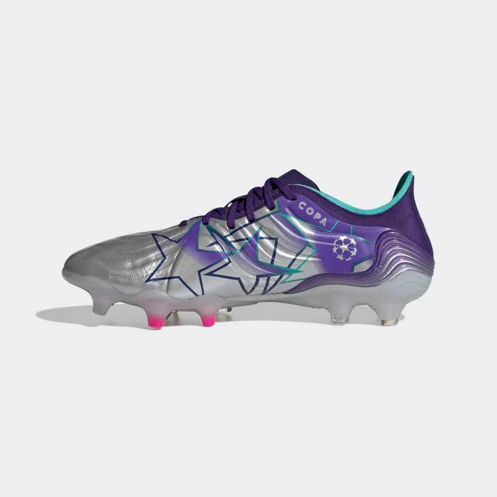 adidas Copa Sense1 FG Firm Ground Soccer Cleats UEFA Purple Silver Metallic