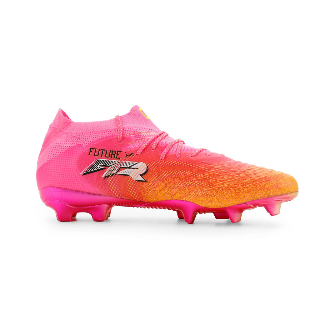 PUMA Future 9 Ultimate FG Firm Ground Mens Soccer Cleats Pink Aqua