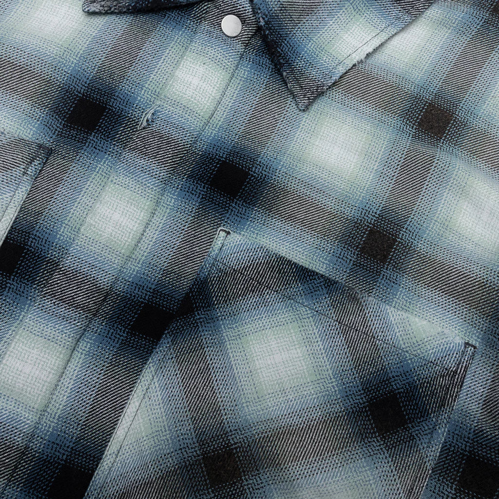 Sun Bleached Flannel Shirt Cloud