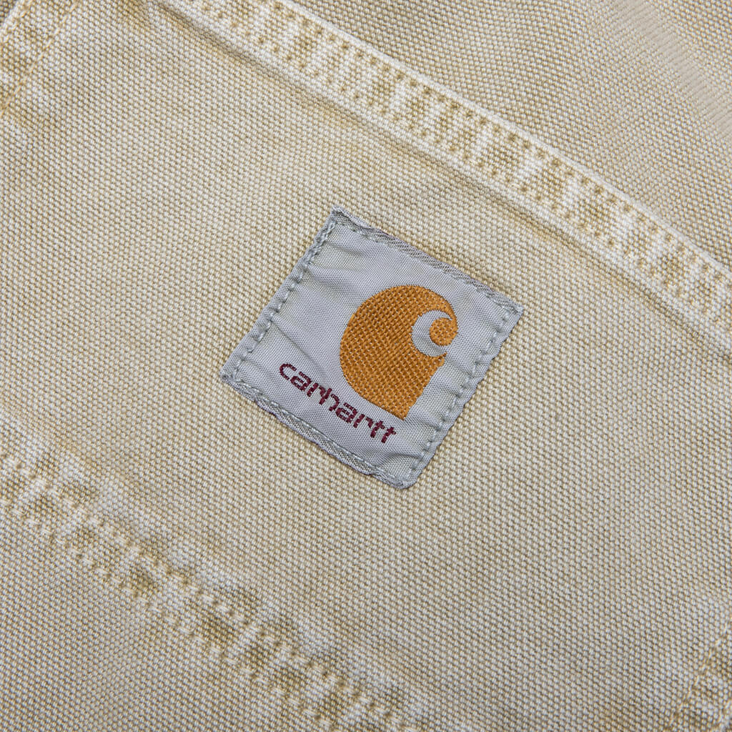 Single Knee Short Dusty Hamilton Brown Chalk Wash