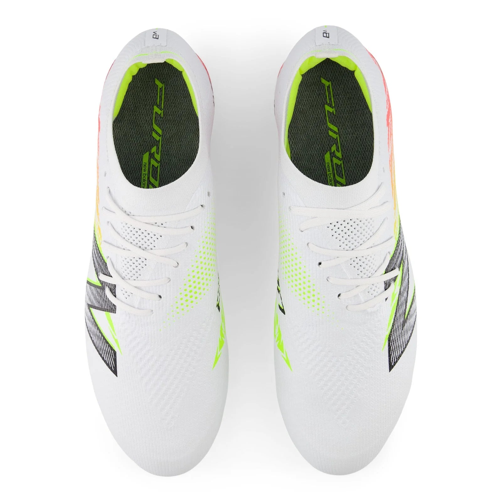New Balance Furon V8 Elite FG Firm Ground Soccer Cleats White