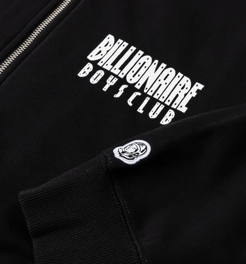 Astro Zip Mens Hoodie Black
