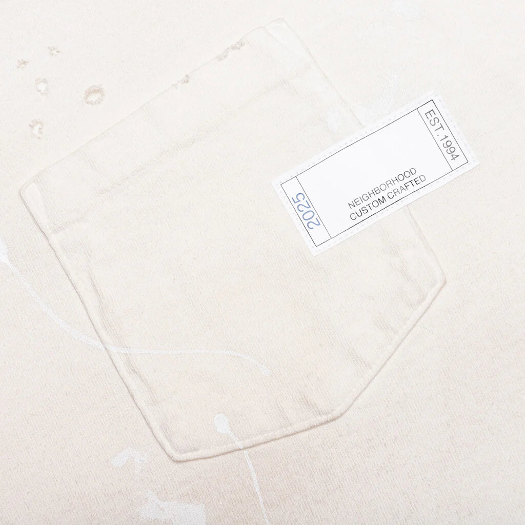 Savage S S Pocket Crewneck Off White
