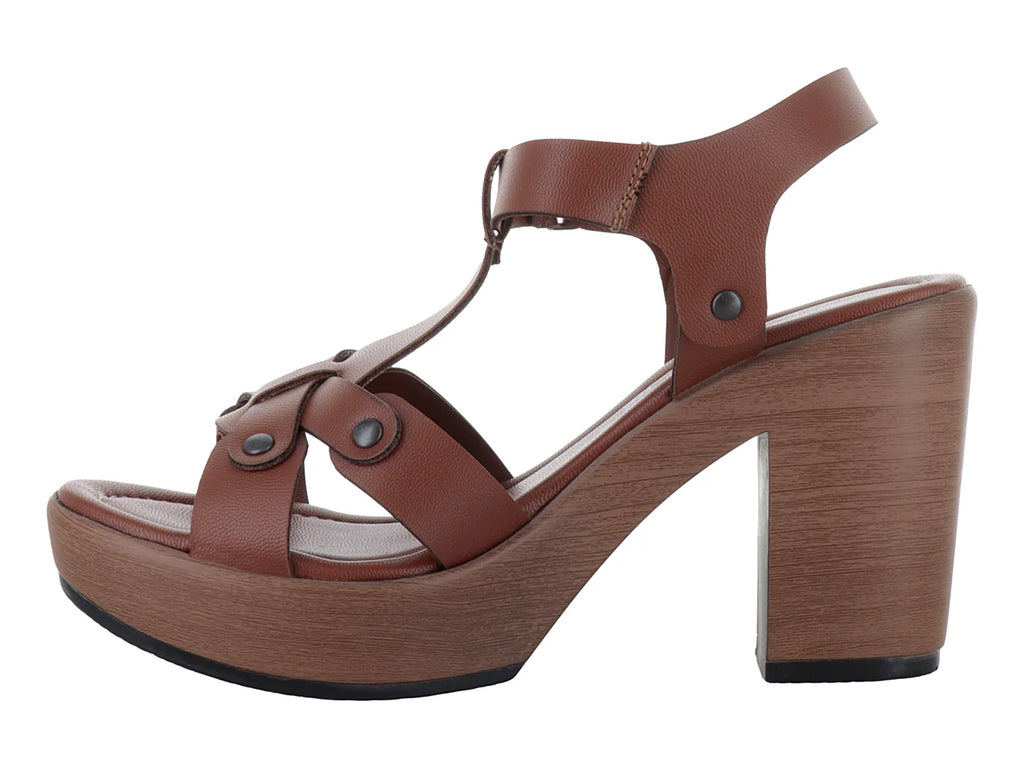Sandalias MELIANA de Plataforma Color Tan