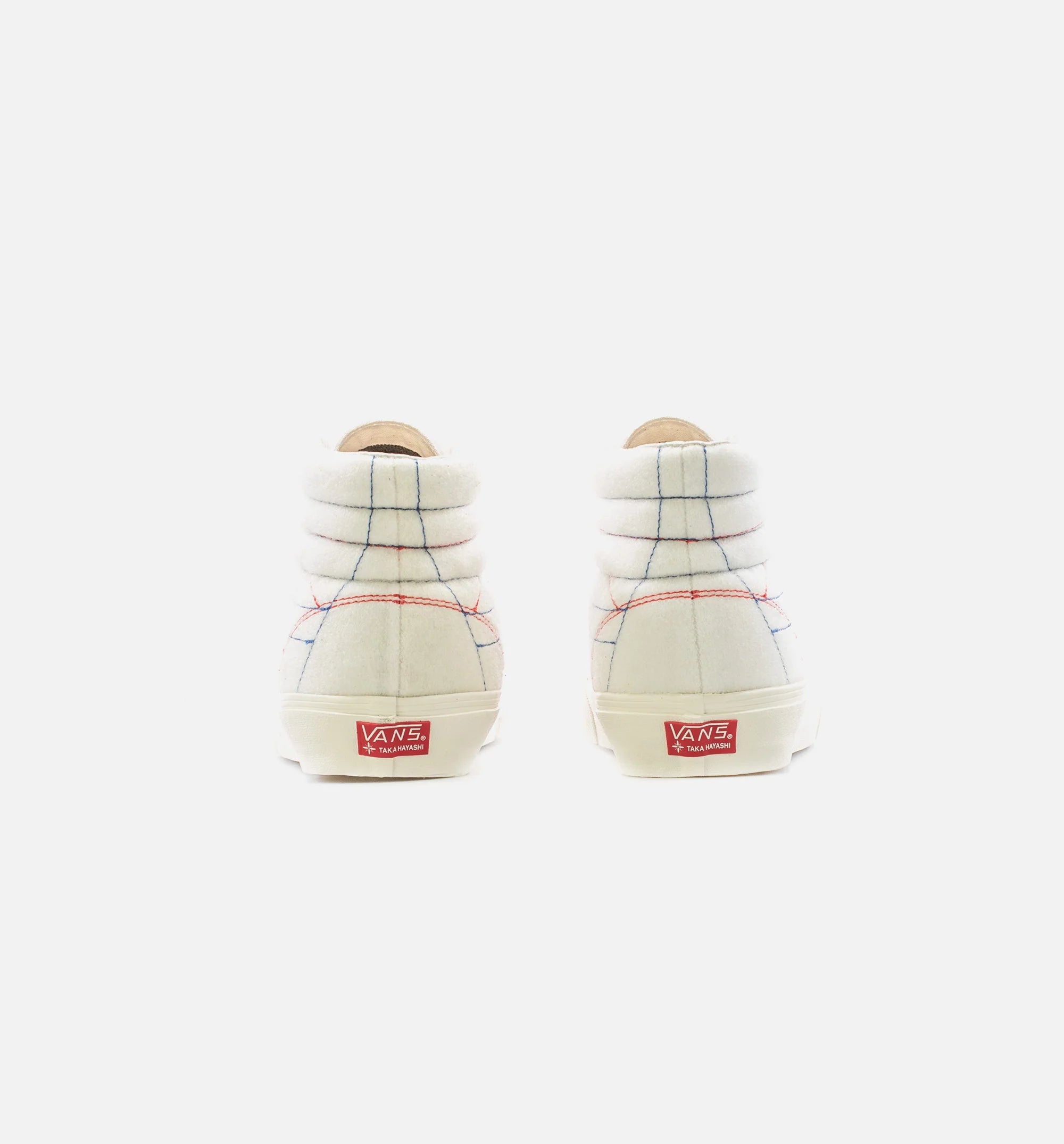 Vans Vault X Taka Hayashi Diy SK8 Hi Mens Skate Shoe Bone Multi Color