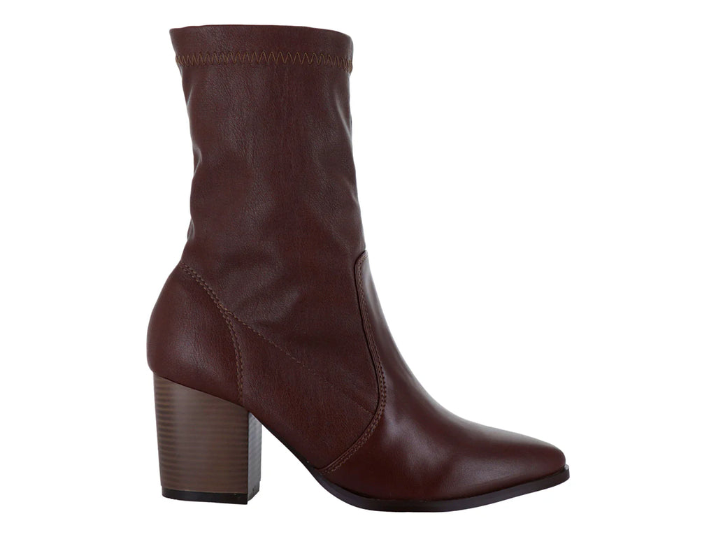 Botines Nomadas Color Madera para Mujer