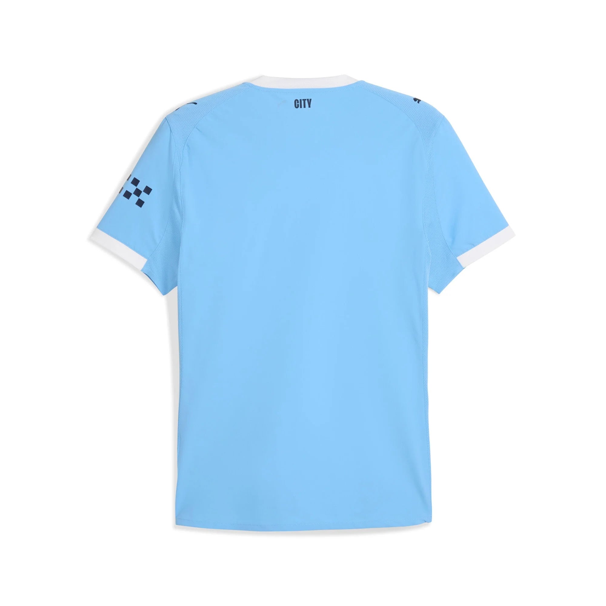 PUMA Manchester City Home Mens Soccer Jersey 25 26 Light Blue White