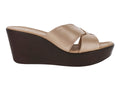 Sandalias Luna Rosa Metal Circon para Mujer