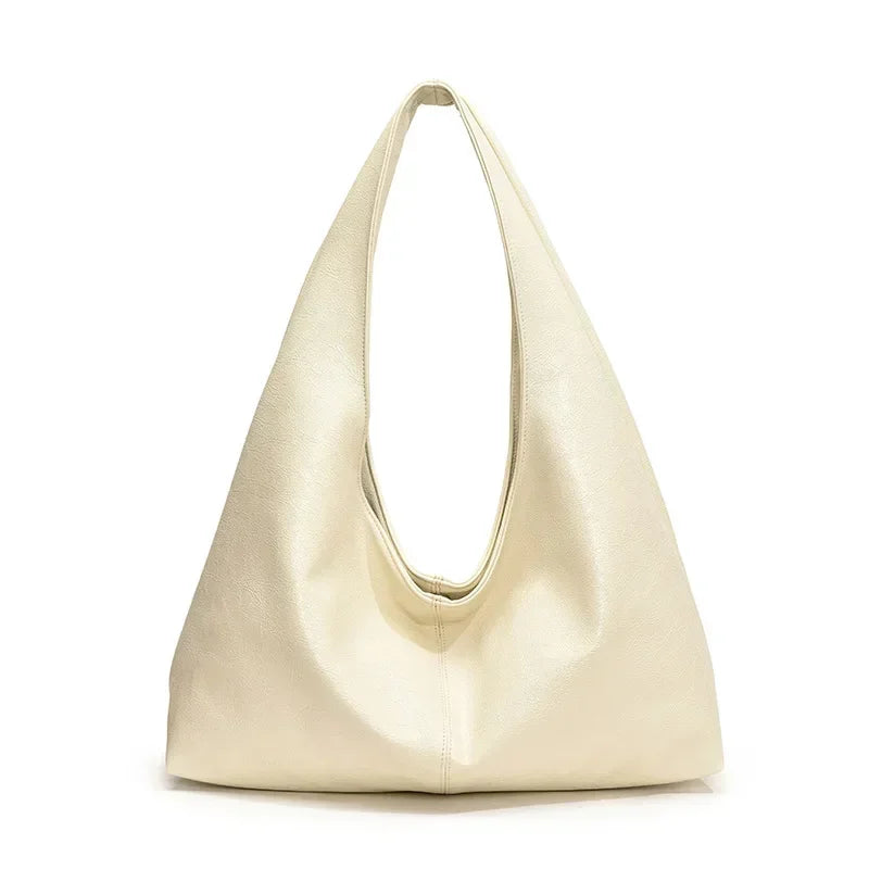 Bolsa Triangular de Couro Aosta