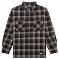 Half Hombre Check Shirt L S Beige