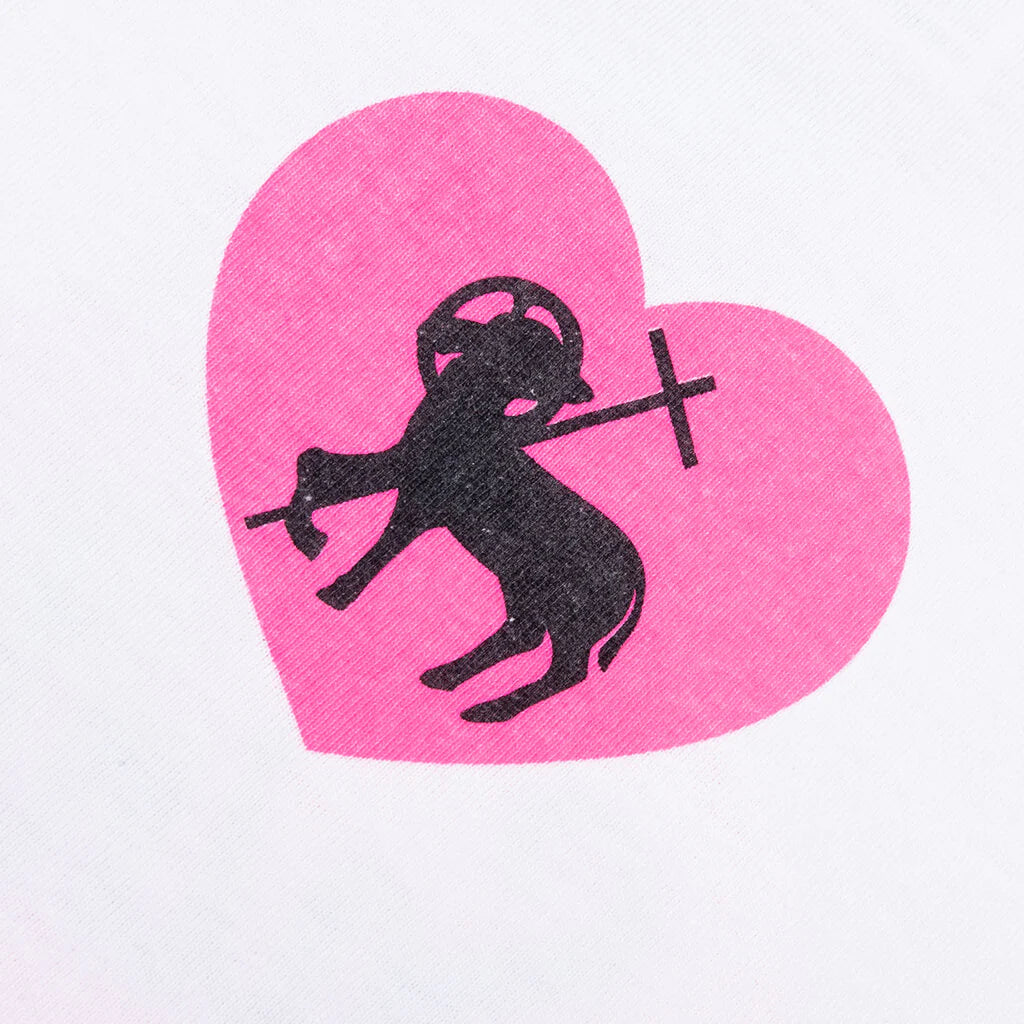 Heart Saint S S Tee White