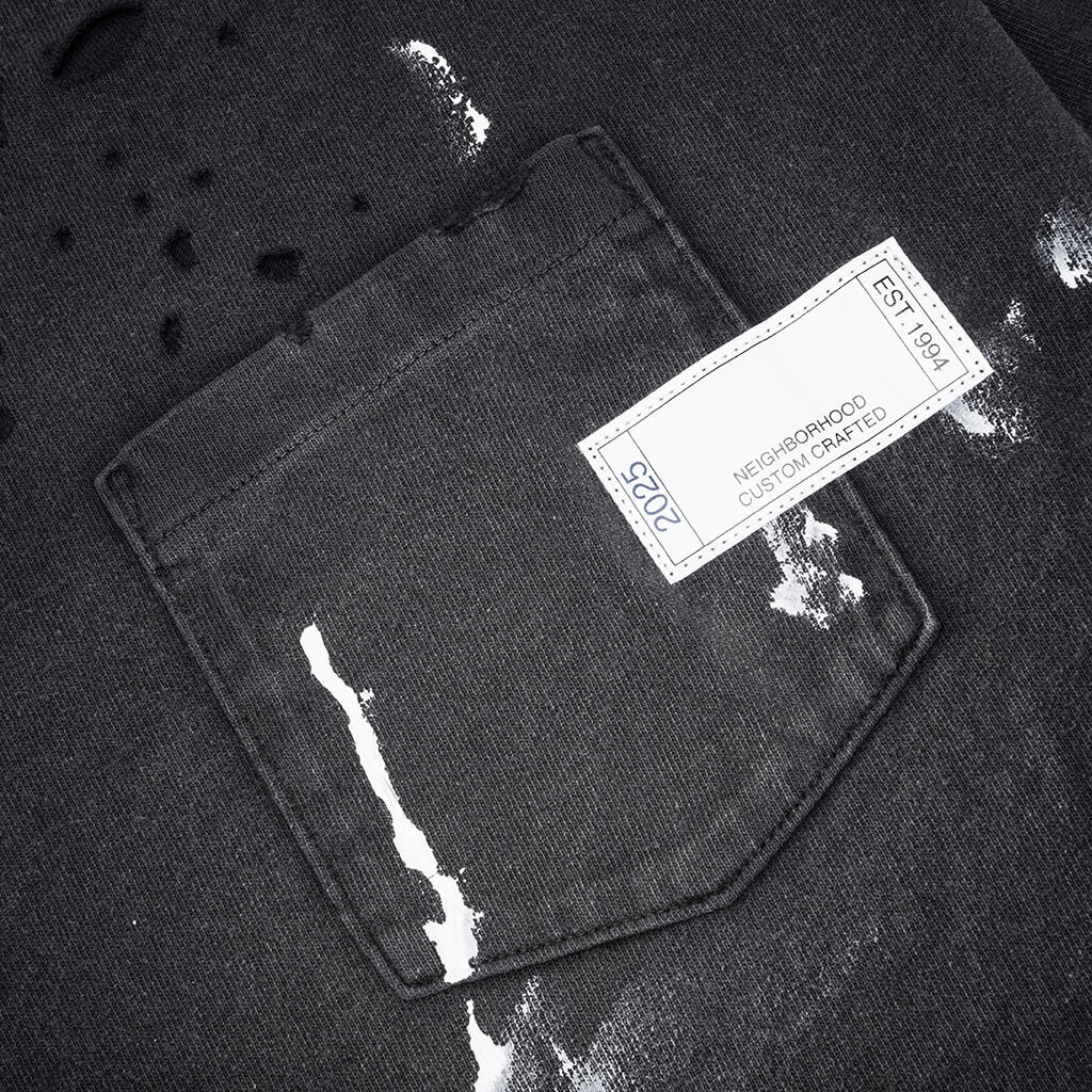 Savage S S Pocket Crewneck Black