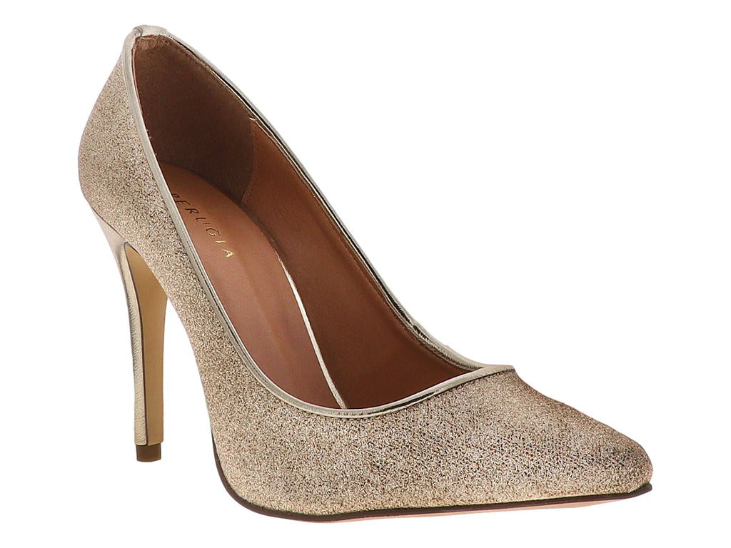 Zapatillas Stiletto Perugia Color Mercurio para Mujer
