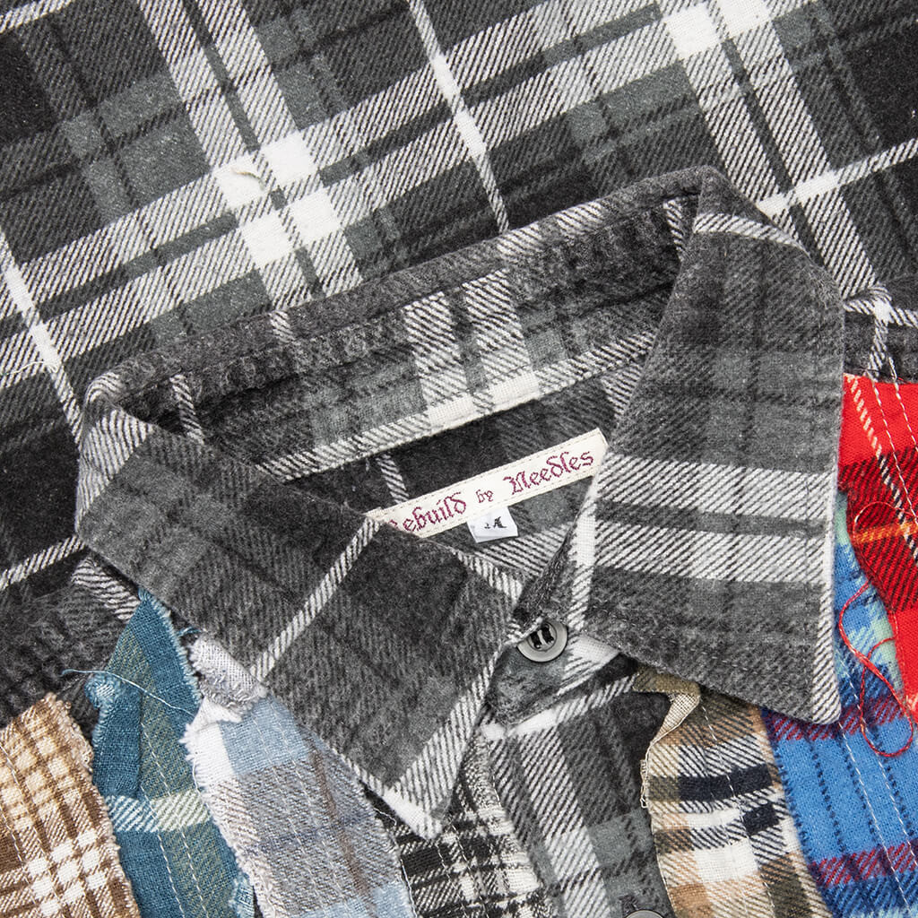 Ribbon Flannel Shirt Assorted