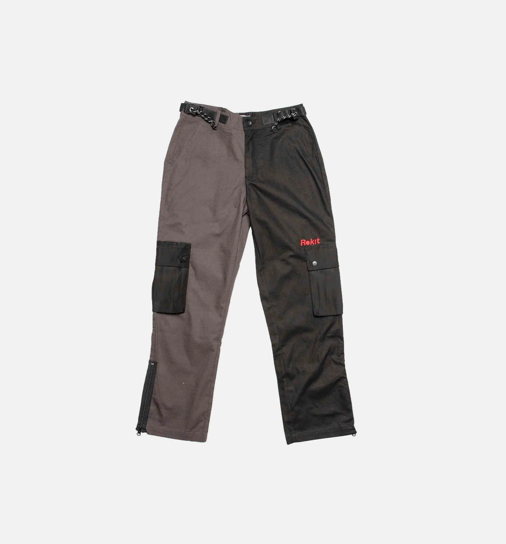 Launch 2 Tone Mens Pants Black