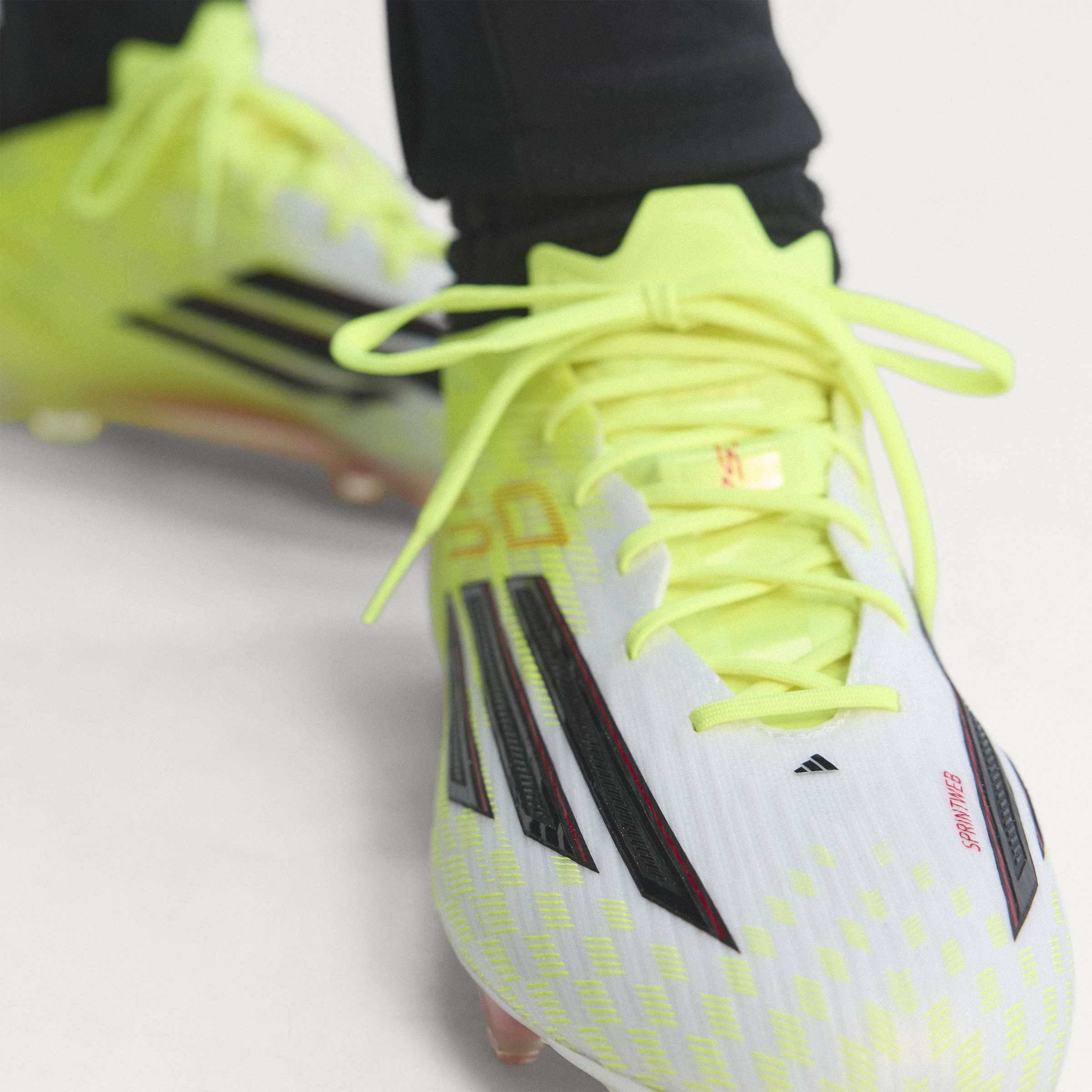 adidas F50 Elite FG Firm Ground Mens Soccer Cleats Yellow Black Red