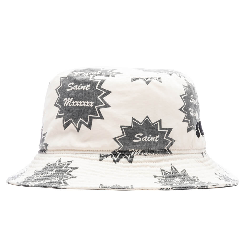 Saint Bucket Hat White