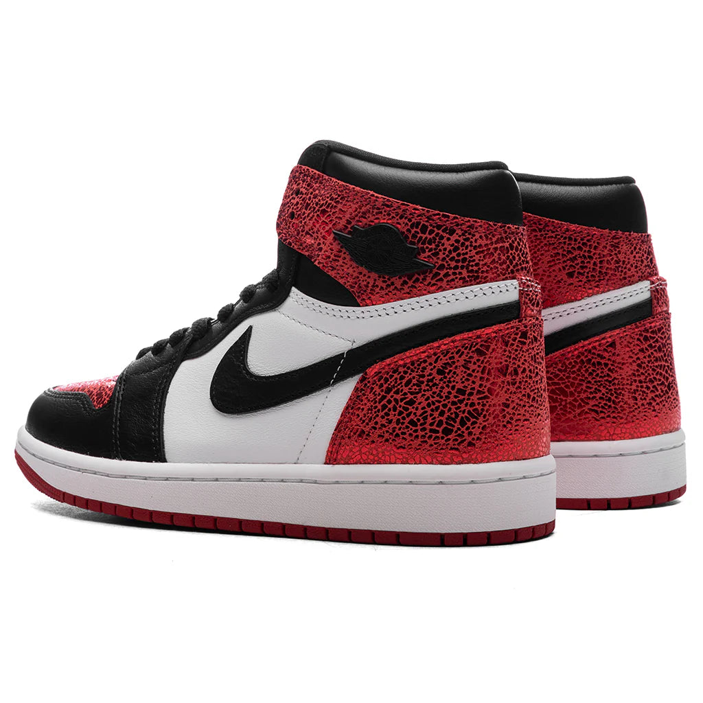 Womens Air Jordan 1 Retro High OG Ruby Varsity Red Black White